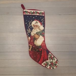 Needlepoint Christmas Stocking